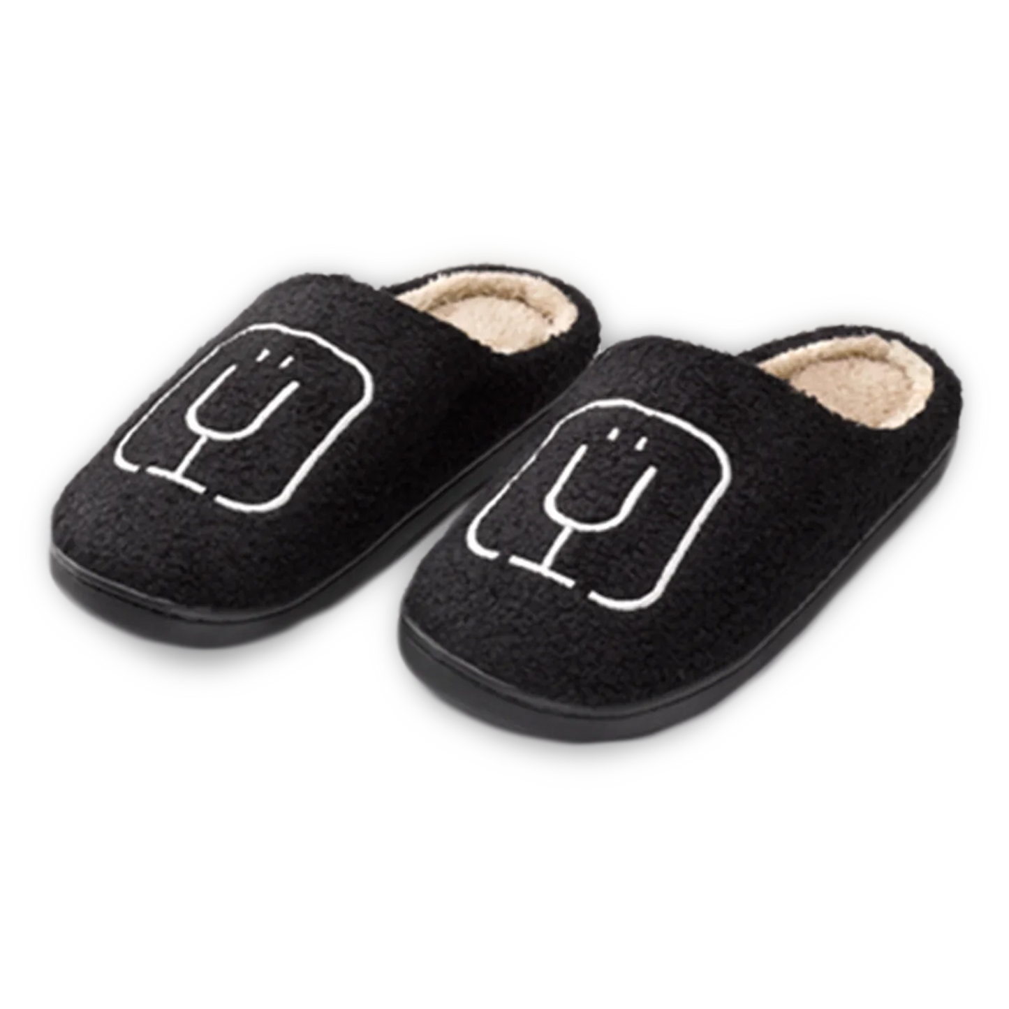 brumate-fuzzy-slippers-black-k7 apparel-slippers.webp